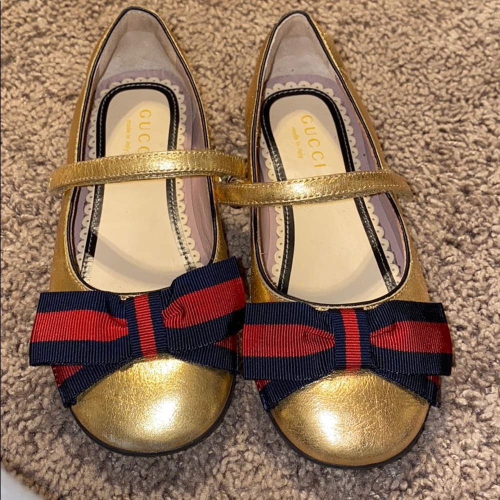 Kids Gucci ballerina Flats size 27
